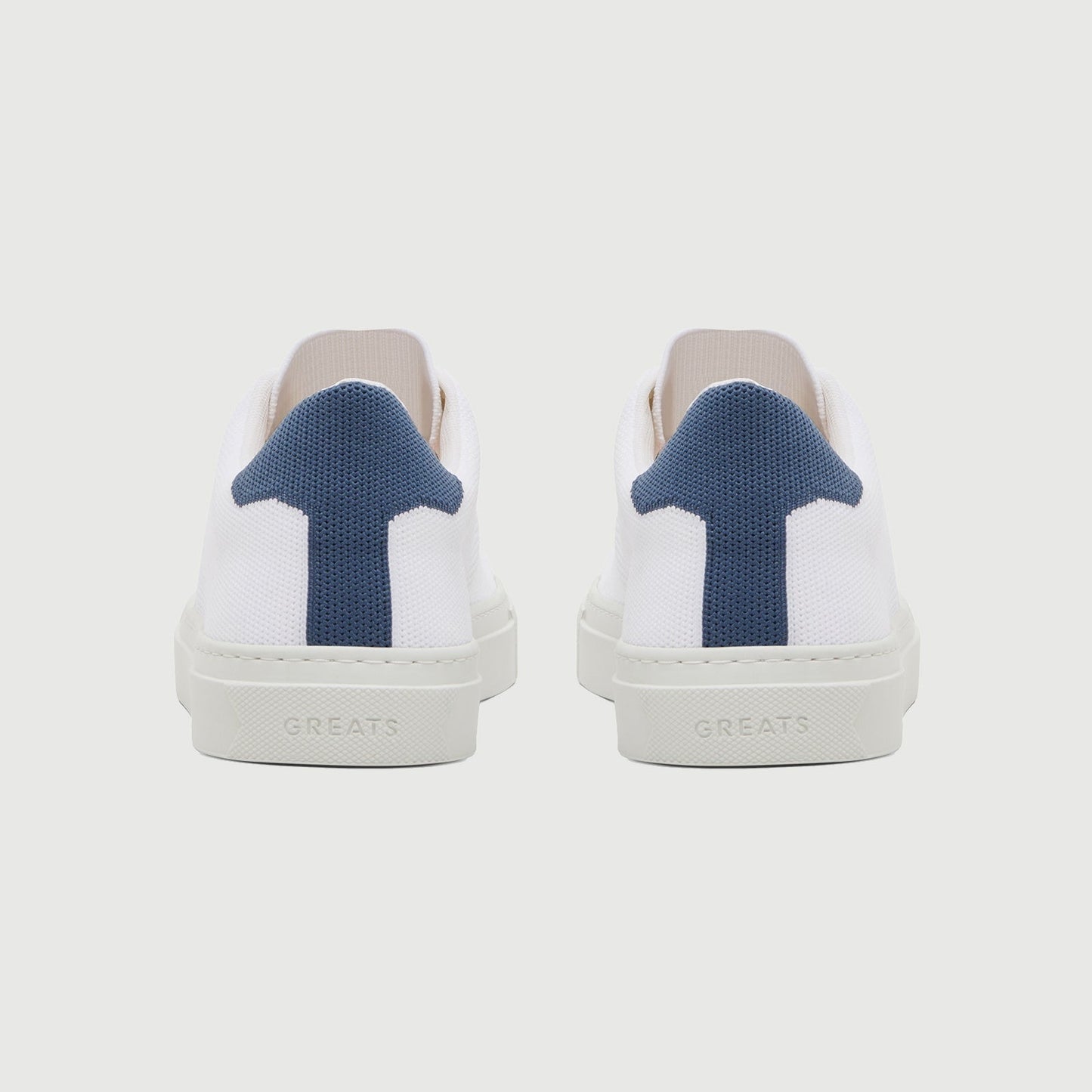 The Royale Knit 2.0 - White Navy