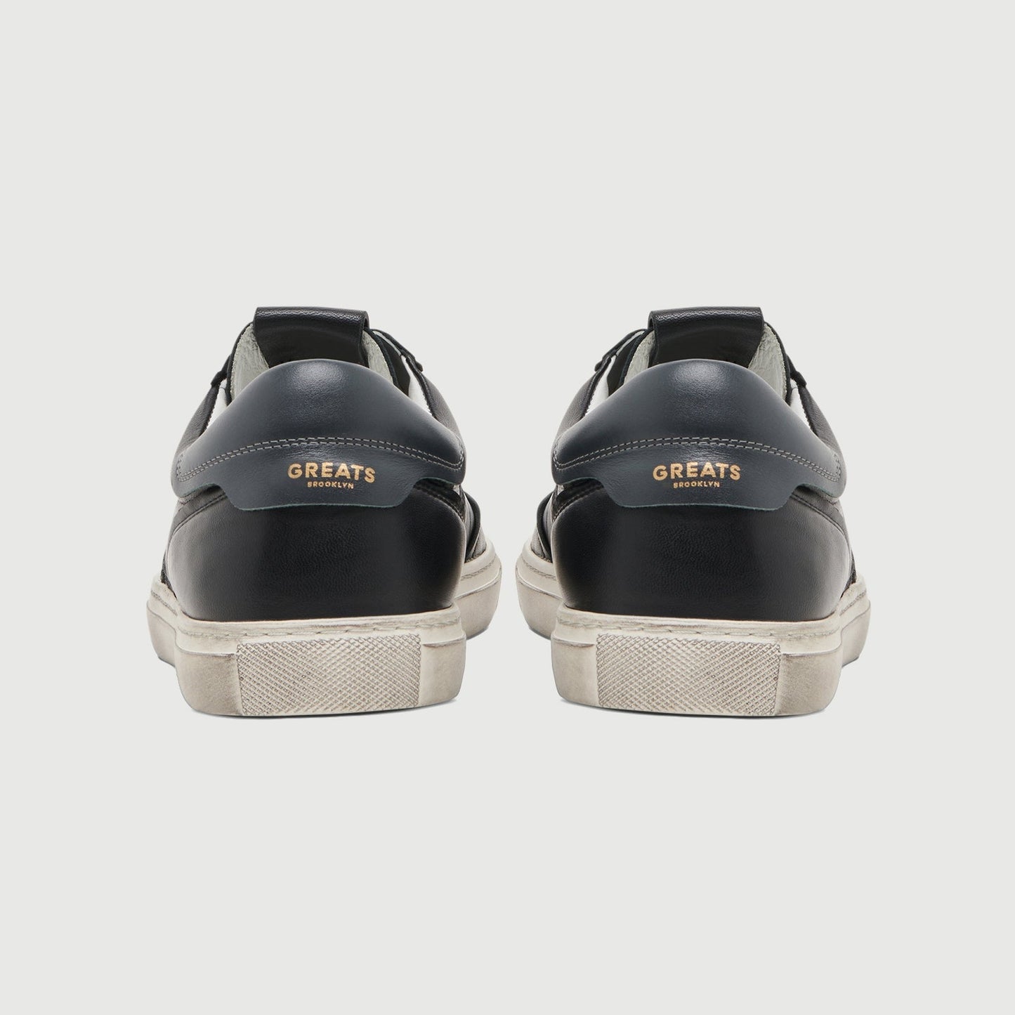 The Charlie Distressed - Black Grey